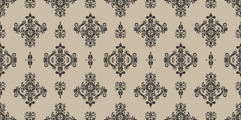 Motifs African boho paisley Floral Ikat pattern embroidery border. Ethnic ikat floral Ethnic Indian Pattern Ikat pattern Ethnic Pattern.Border indian floral Aztec embroidery border seamless patterns.