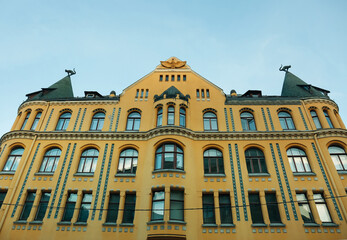 Fototapeta premium Beautiful old building in European city