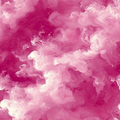 Fototapeta premium A seamless pattern of abstract soft pink watercolor style illustration. 