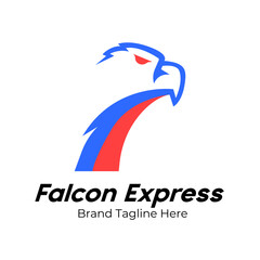 Logo Letter I Eagle ,Logo For Transportation,Delivery,Shipping and Express Delivery Business