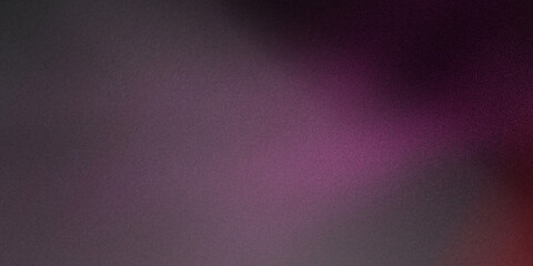 Dark purple color gradient background blurred, grainy texture effect