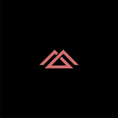 Real estate house roof home icon isolated on dark background