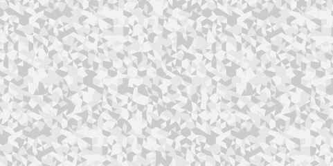 Vector geometric seamless white, gray cube square low polygon texture wallpaper. abstract surface creative diamond pattern corporate. Black and gray polygon Mosaic triangle overlap texture background.