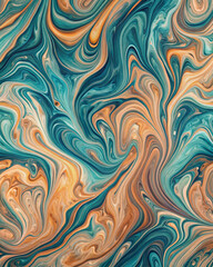 Liquid marble texture background beautiful colors