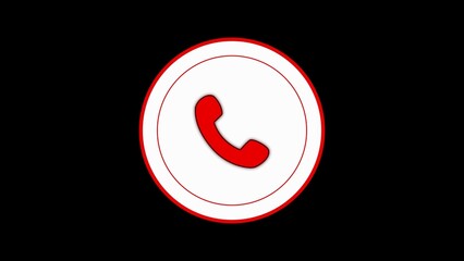 app call icon vector or  phone receiver symbol  illustration.