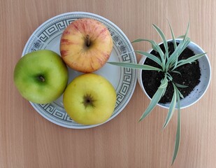 Fresh fruits on the table
