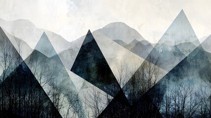 A minimalist, abstract image of rising temperatures and falling sea levels, overlaid with a fading coral reef. The image uses simple, geometric shapes to convey a complex environmental issue. 