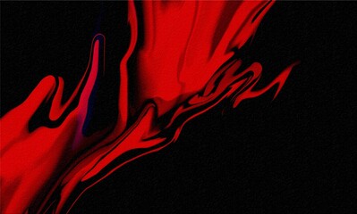 abstract red background featuring artistic texture, diagonal shapes in a variety of vibrant colors,