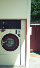The washing machine was left unattended