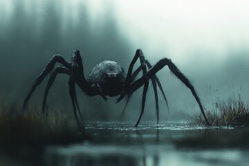 spider on the web