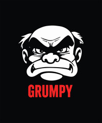 Grumpy Vibes Only T-Shirt Design Funny Quote Tee for Bad Mood Lovers Sarcastic Humor Shirt Unique Graphic Tee