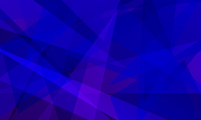 Fototapeta premium abstract blue fractal geometric triangle polygon shape background