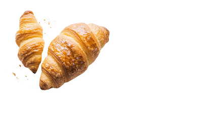Croissant transparent background