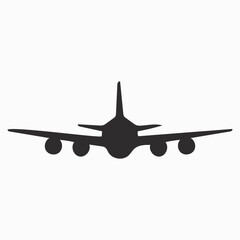 Plane icon set. Flight transport symbol. Airplane icon vector. Travel flat illustration. Travel symbol. Vector EPS. 
