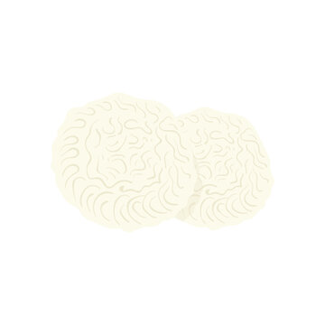 Hand Draw Of  Indonesian Food 
