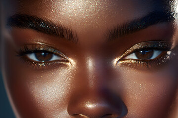 Bright and Vibrant Eye Makeup Techniques for an Awakening and Illuminating Facial Expression