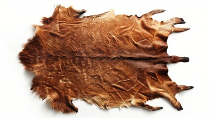 Fototapeta premium Close-up of deer skin pattern natural textures display