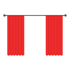 Theater Curtain Vector
