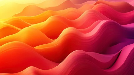 Fototapeta premium Stunning Abstract Colorful Gradient Waves Graphic Design