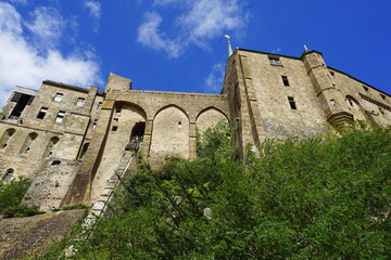 Obraz premium Mont Saint Michel abbey in Normandy, France