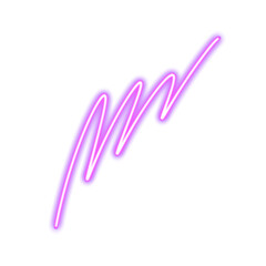 neon doodle party line png