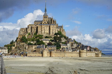 Mont Saint Michel in Normandy, France