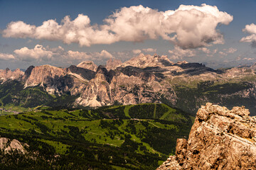 Dolomity , Alpy , Włochy , Italia , Góry