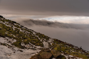 Karkonosze, Sudety, Śnieżka, góry, Sokoliki