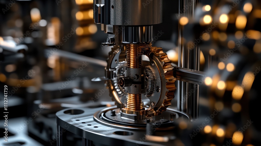 Poster automated robotic assembling and precision engineering optimize production quality, ensuring top-not