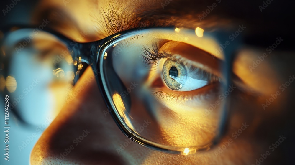 Poster business person delve into data analytics to uncover trends and insights from predictive big data mo