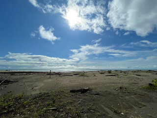 Playa El Almejal en el Pacífico