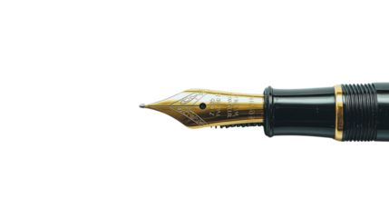 Fountain pen transparent background