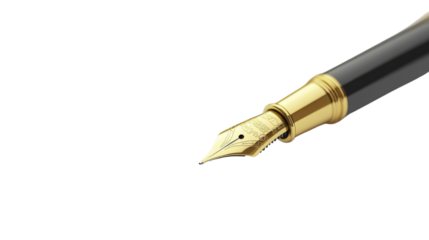 Fountain pen transparent background