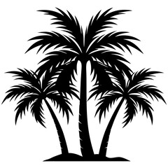 palm tree silhouette