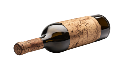 Wine bottle transparent background