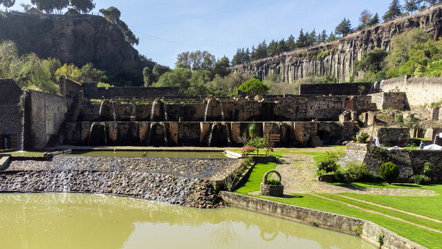 Hacienda de Santa Maria Regla. Huasca de Ocampo, Hidalgo, M&eacute;xico