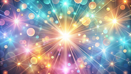 Fototapeta premium Light play texture background beautiful colors