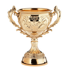 Fototapeta premium winner golden trophy cup