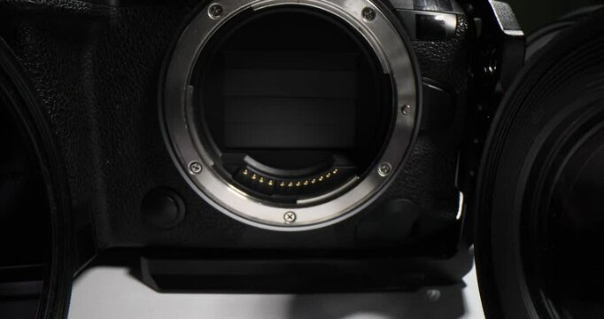 Exploring the internal mechanics of a camera lens