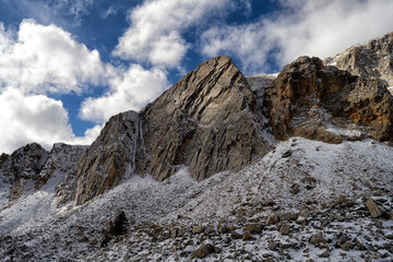Snowy Range after snowstorm; Wyoming