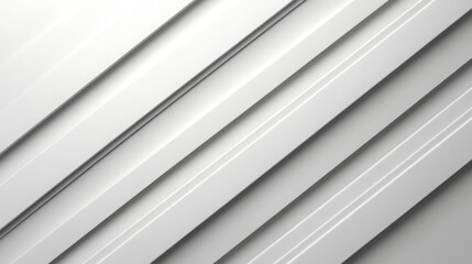 Fototapeta premium a Scandinavian-style wallpaper featuring minimalist white and gray stripes