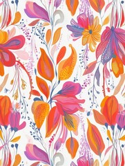 Stunning Floral Print Design for Home Decor