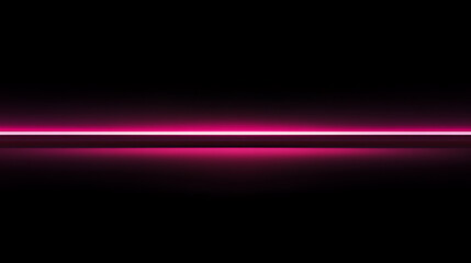 Obraz premium Abstract Pink Neon Line Design