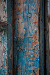 old wooden door