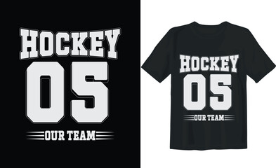 HOCKEY VECTOR T-SHIRT DESIGN 