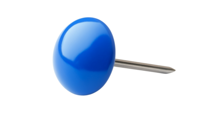 Blue location pin transparent background