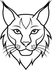 Silhouette Vector Illustration | Animal Head Mascot Logo Design