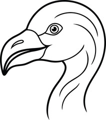 Silhouette Vector Illustration | Animal Head Mascot Logo Design