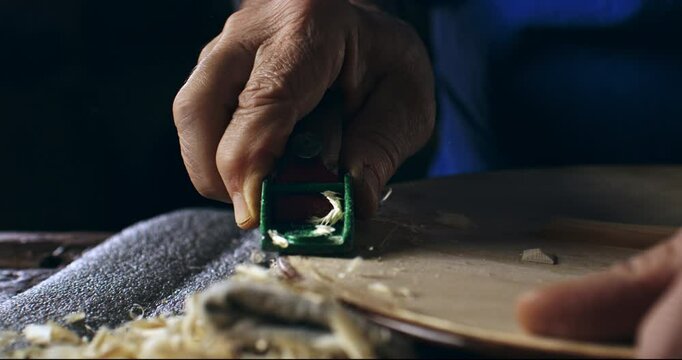 craftsman, carpentry, woodwork, violin maker, luthier, lute maker, carve, acoustic, art, artisan, artistic, artistry, bow, classical, craftsmanship, craftsperson, detail, equipment, handmade, instrume