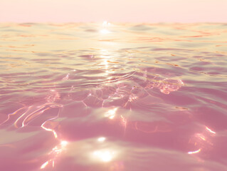 Pastel and Smooth and Soft PInk Holographic Water Background